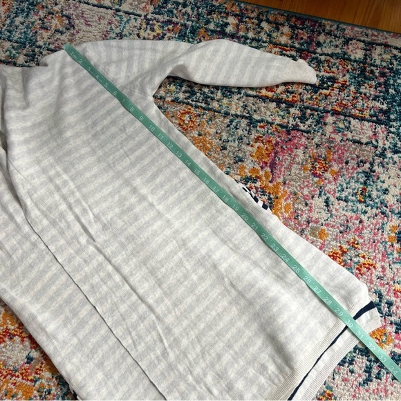 Sundays Striped Open Cardigan - Picture 11 of 12